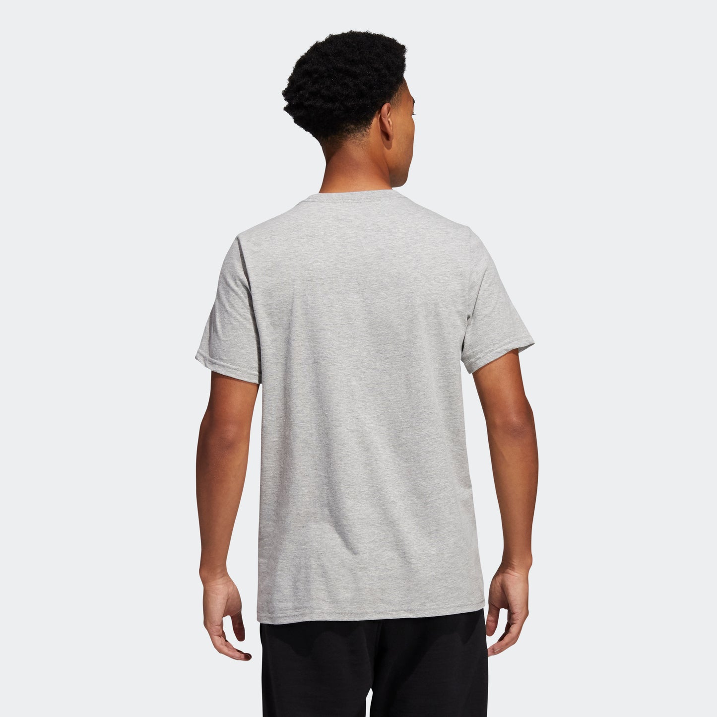 adidas AMPLIFIER T-Shirt | Medium Grey Heather | Men's