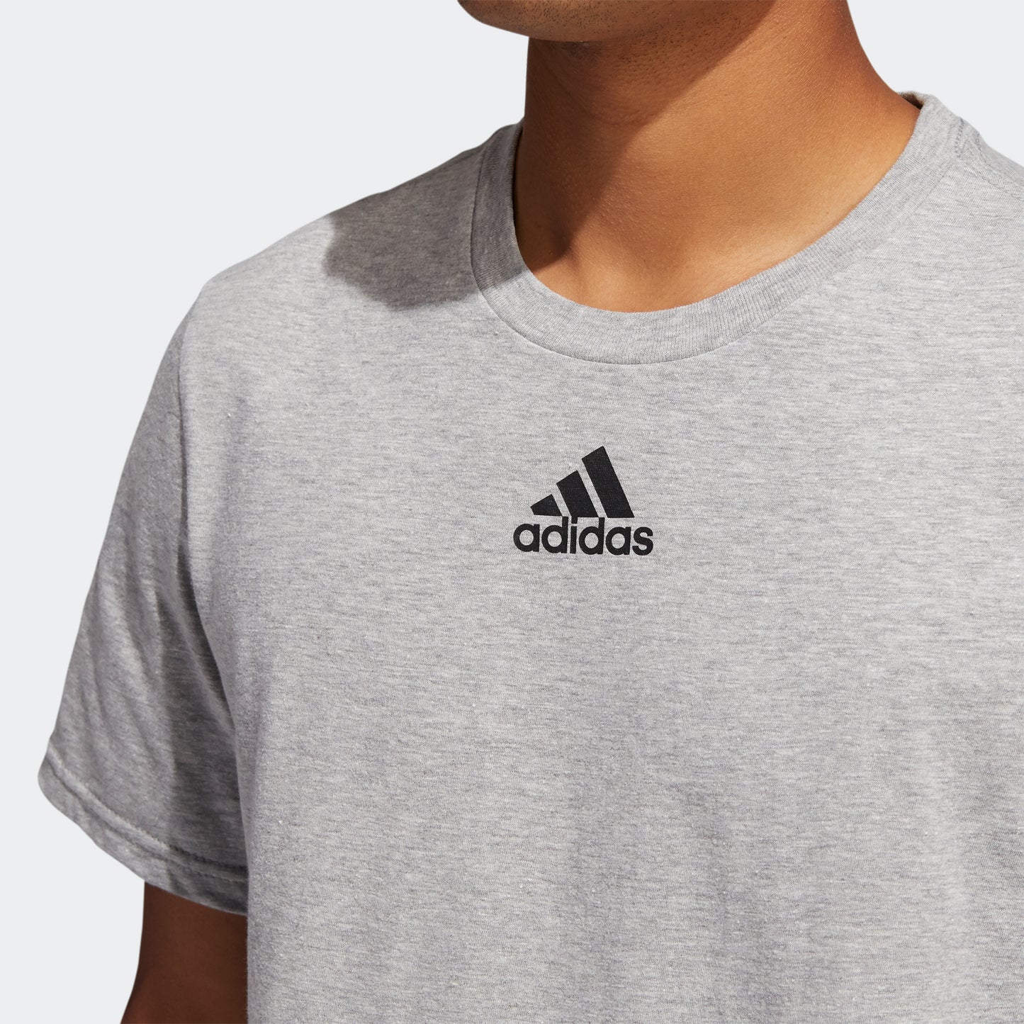 adidas AMPLIFIER T-Shirt | Medium Grey Heather | Men's