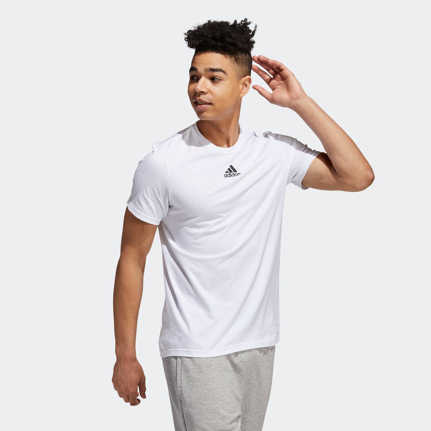 adidas AMPLIFIER T-Shirt | White | Men's
