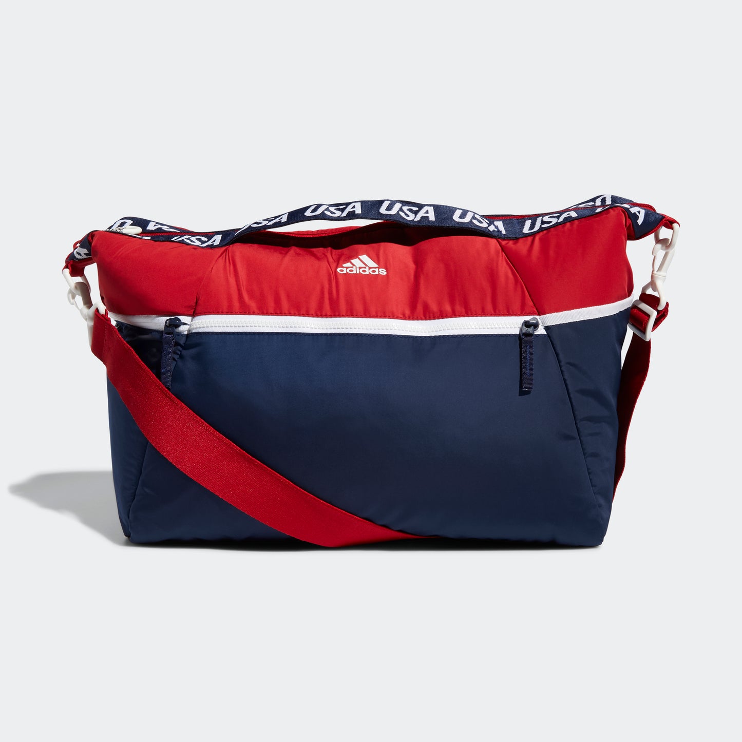 adidas USA VOLLEYBALL STUDIO III Duffel Bag | Red-White-Blue