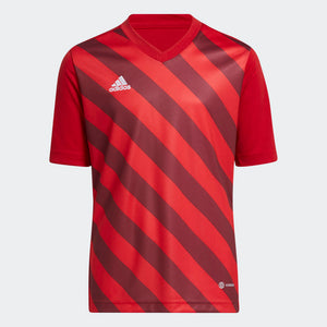 adidas ENTRADA 22 GRAPHIC Soccer Jersey | Team Power Red 2 | Youth