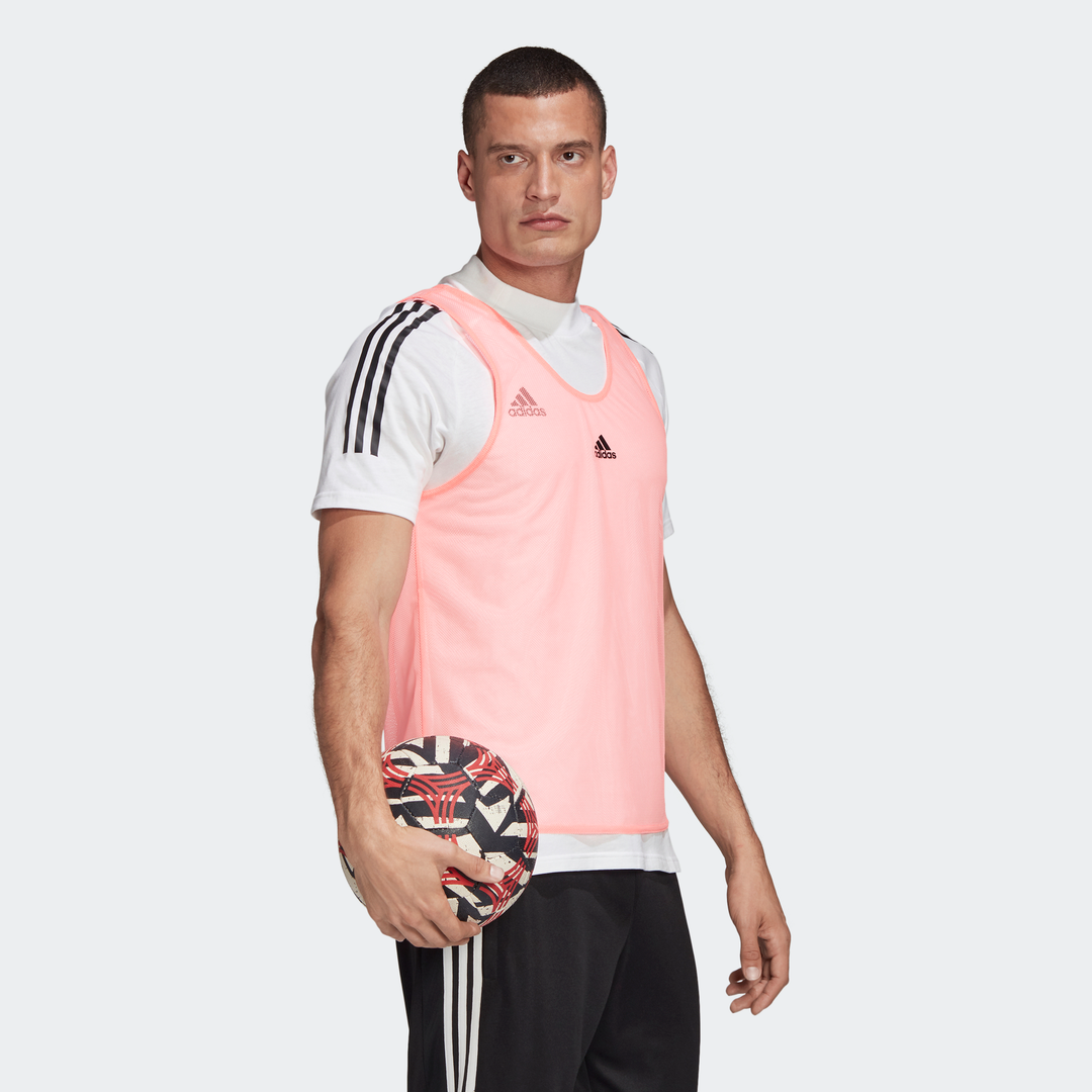 adidas PRO 20 Mesh Soccer Bib | Light Red | Unisex