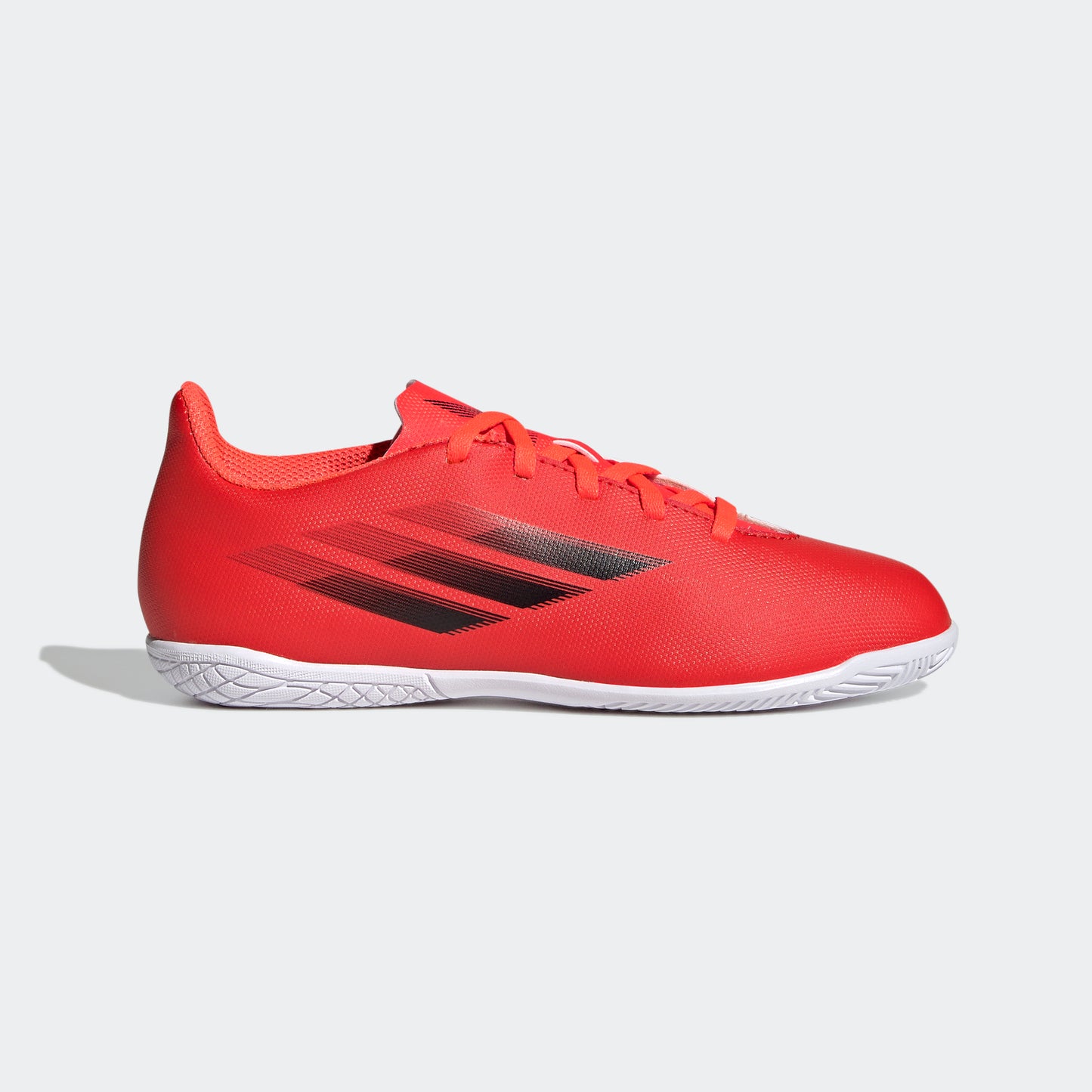 adidas Jr. X SPEEDFLOW.4 Indoor Soccer Shoes | Red | Unisex