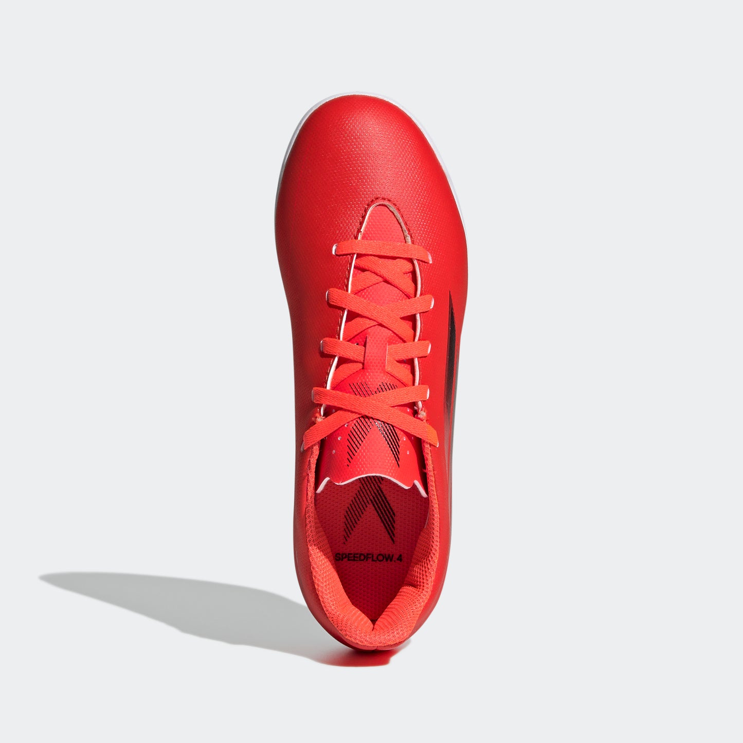 adidas Jr. X SPEEDFLOW.4 Indoor Soccer Shoes | Red | Unisex