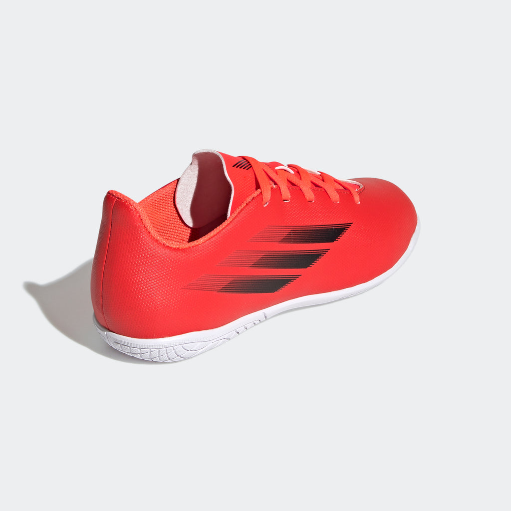 adidas Jr. X SPEEDFLOW.4 Kid's Indoor Shoes | Red | Unisex | 3 adidas