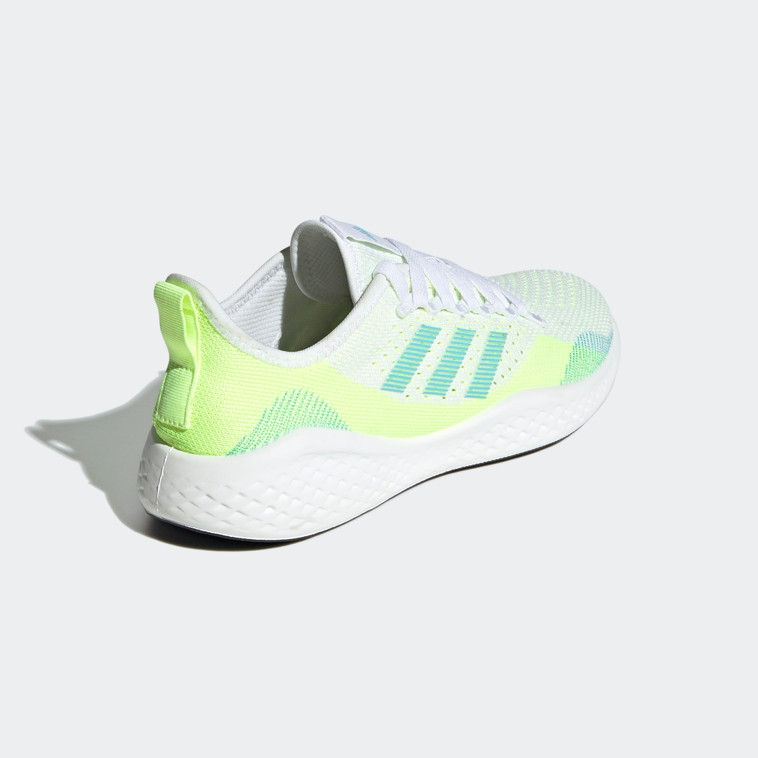 White adidas sales with green back