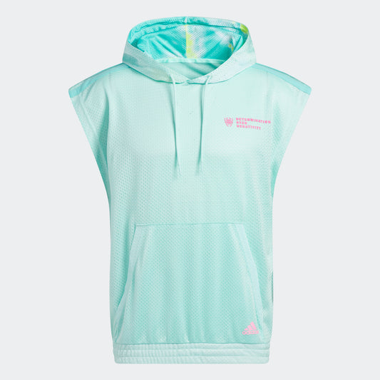 adidas DONOVAN MITCHELL SHOOTER Hoodie | Clear Mint | Men's