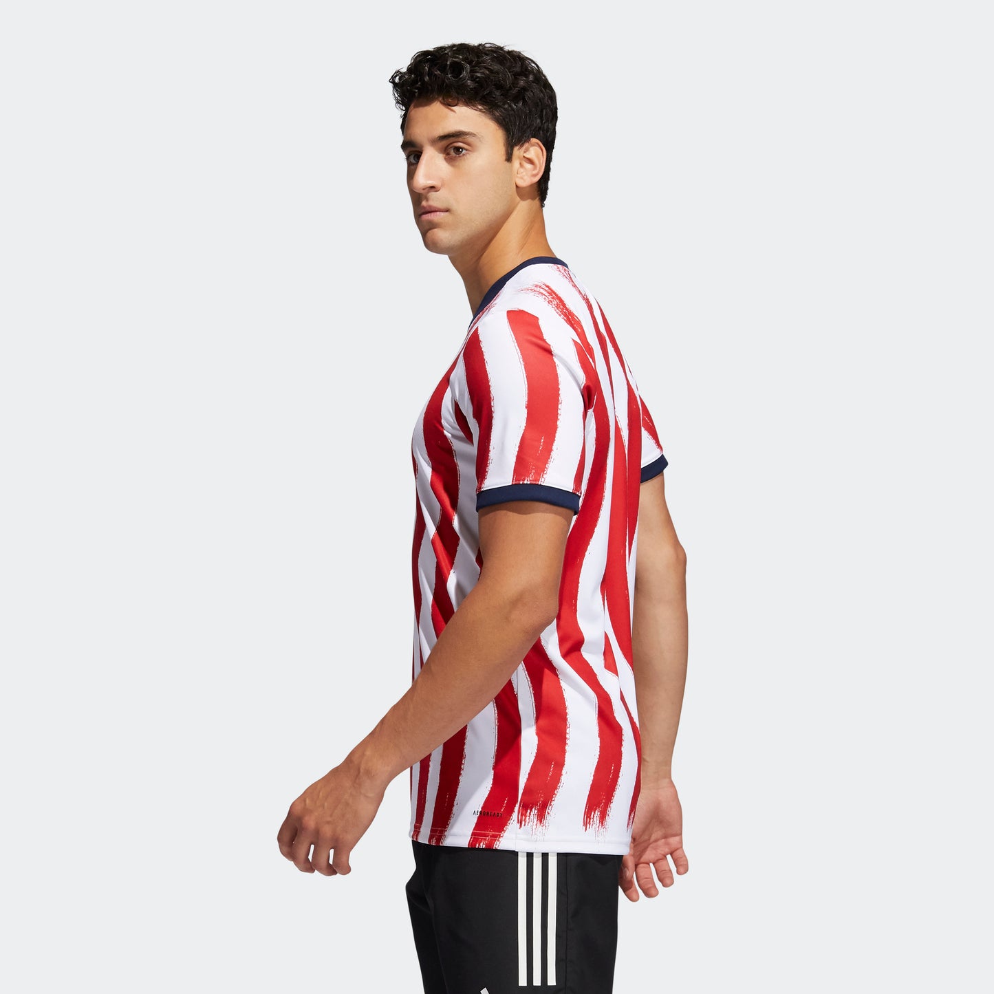 adidas MLS AMERICANA PREMATCH Soccer Jersey | Red-White-Blue | Men's
