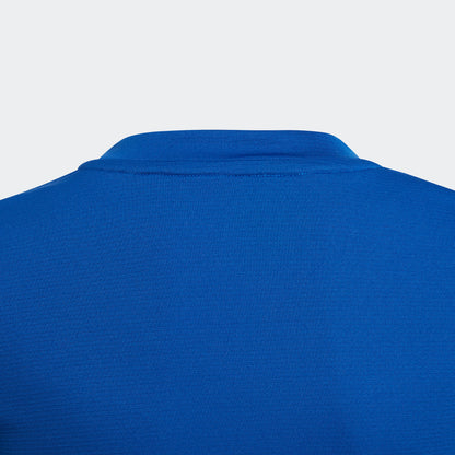 adidas TEAM BASE Long Sleeve Tee | Royal Blue | Kid's