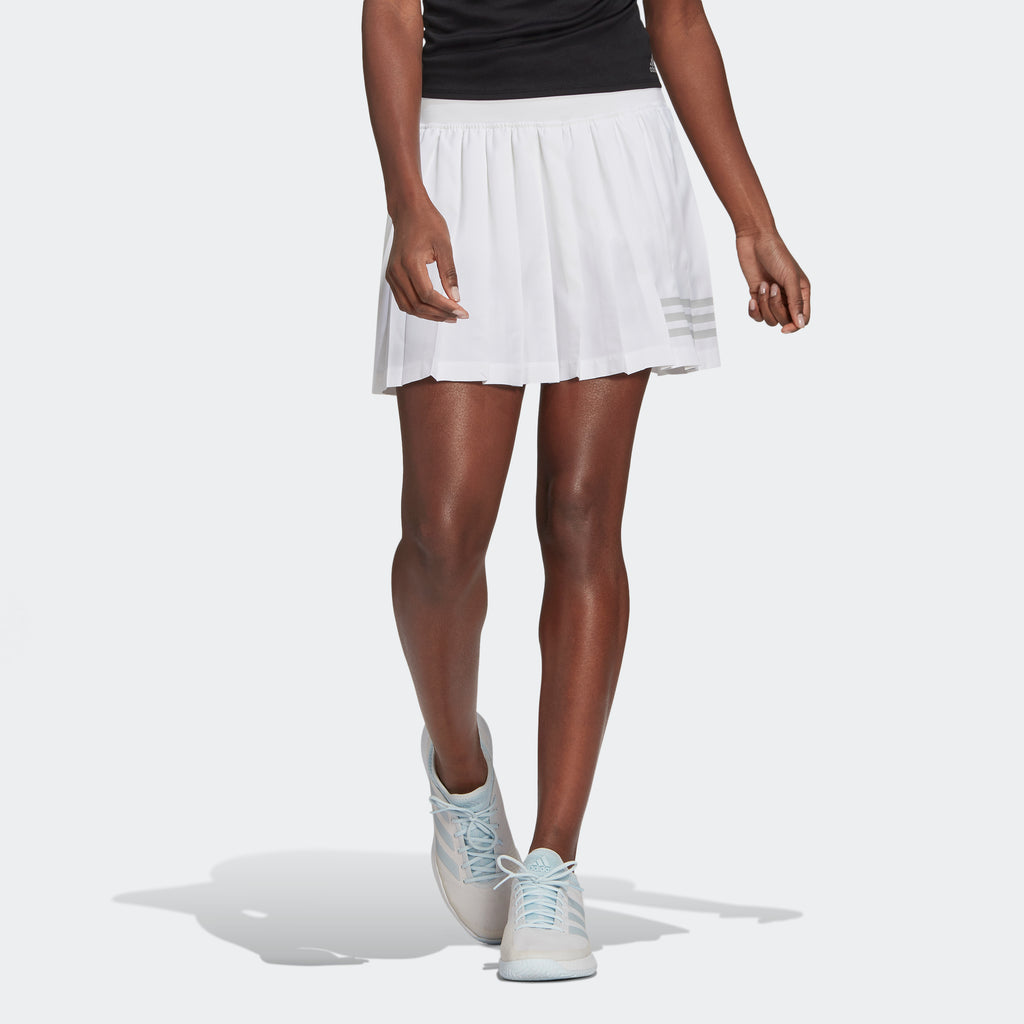 adidas CLUB PLEATED Tennis Skirt | White | Women's