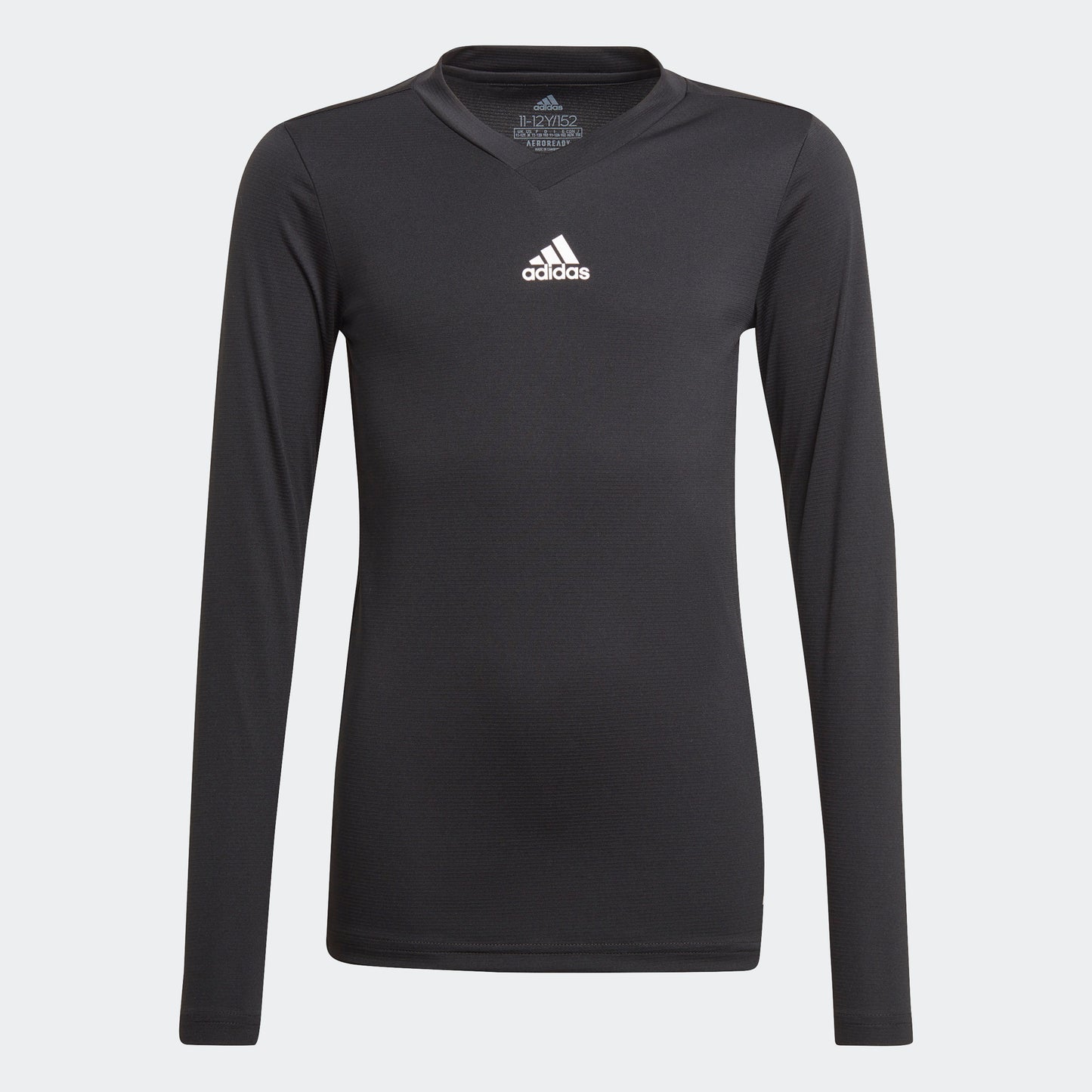 adidas TEAM BASE Long Sleeve Tee | Black | Kid's