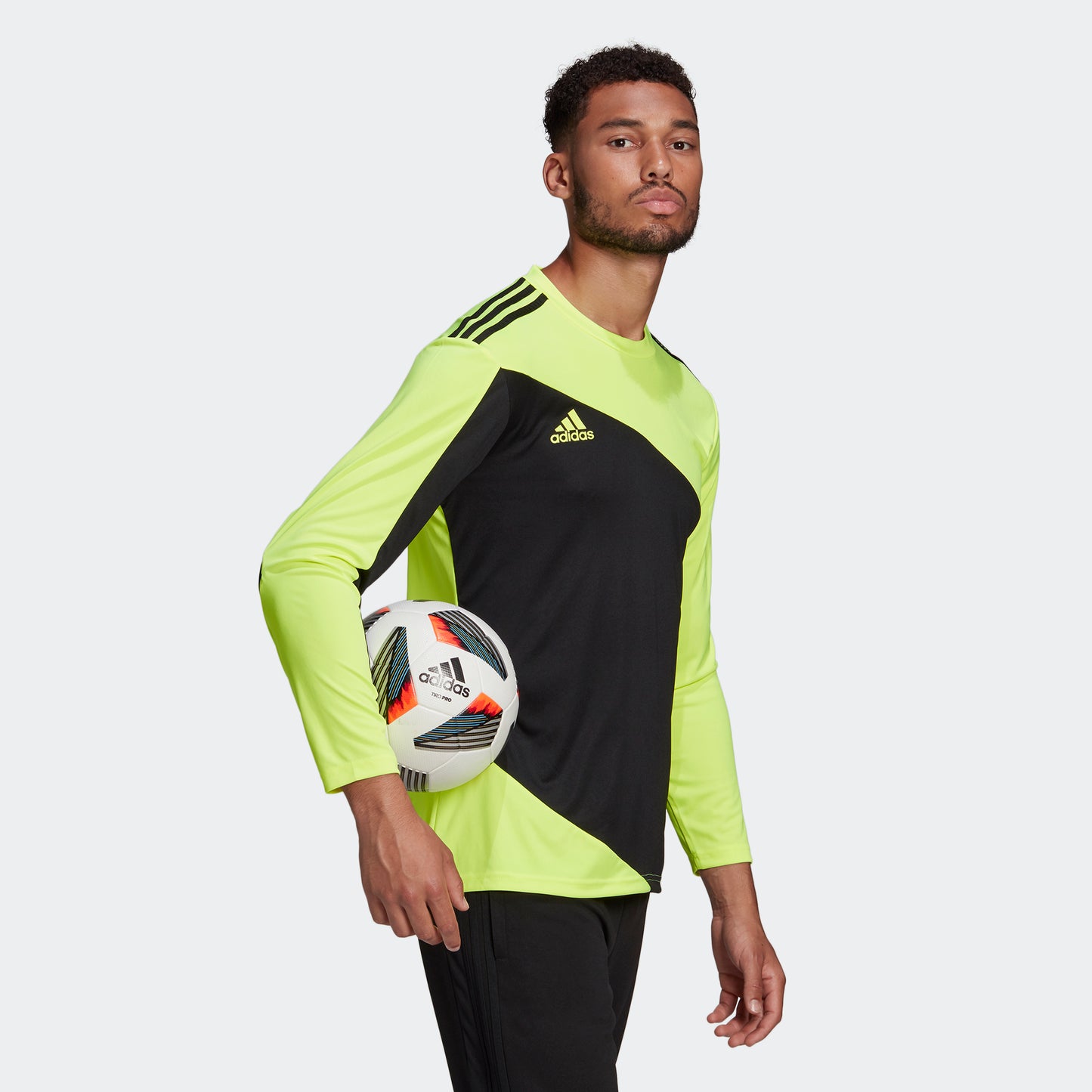 adidas SQUADRA 21 Goalkeeper Jersey | Team Solar Yellow | Men's