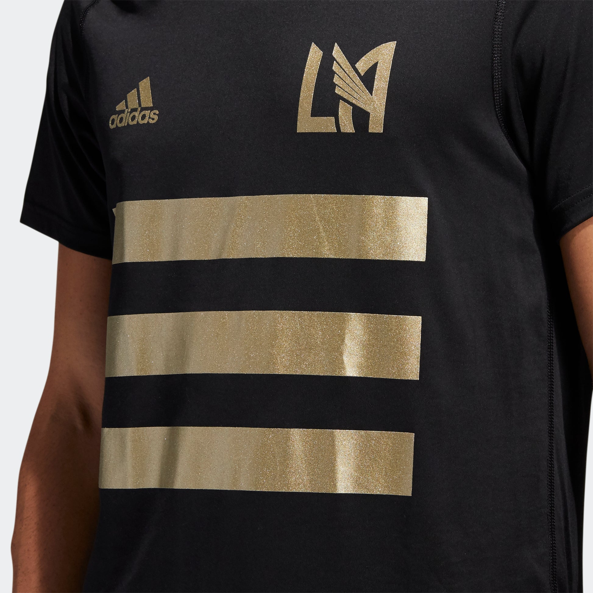 LAFC adidas Creator Vintage T-Shirt - Black