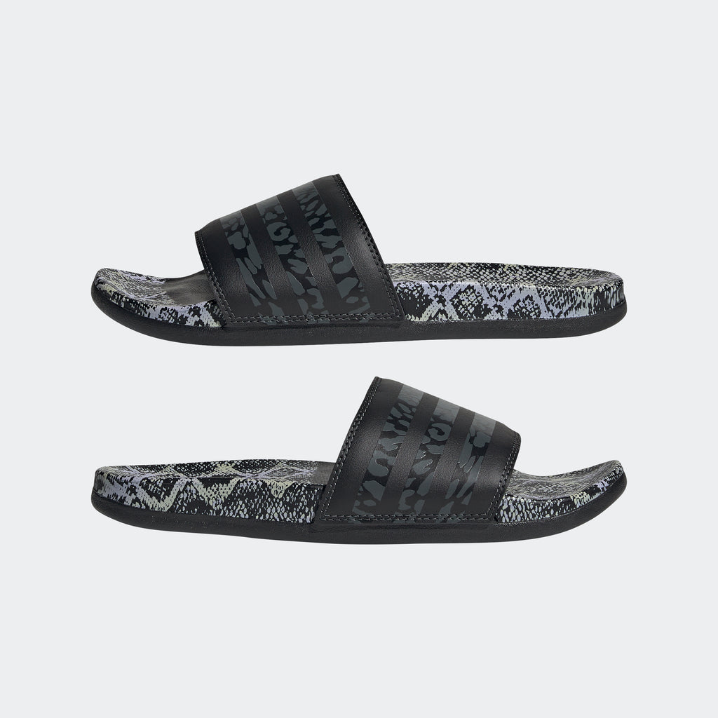 adidas ADILETTE COMFORT Sandals Core | | stripe 3 adidas
