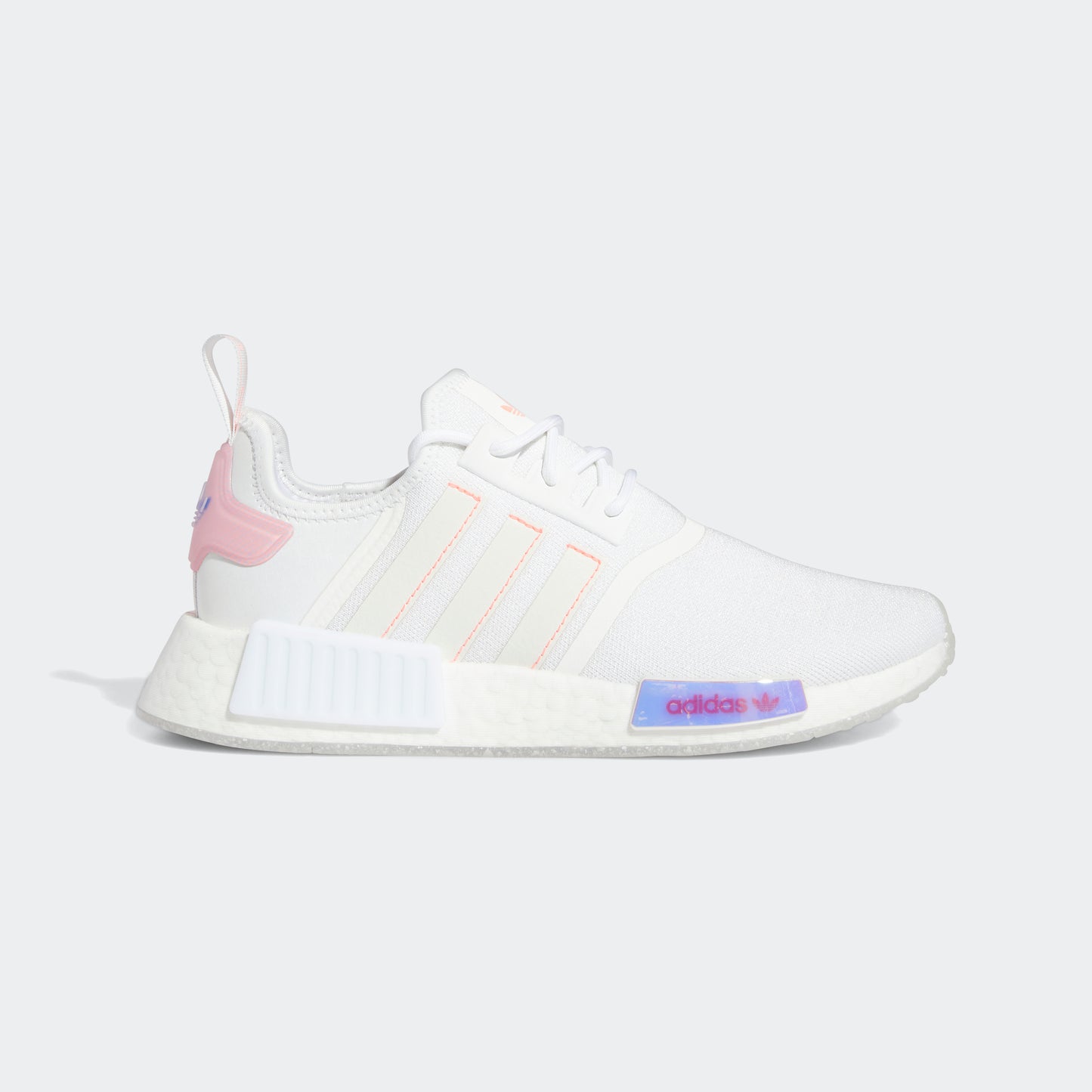NMD_R1 Original Shoes Cloud White Acid Red Women's – stripe