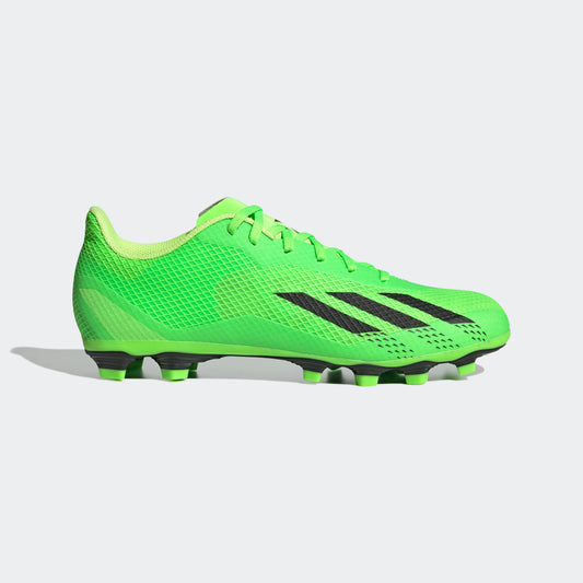 adidas x Speedportal.4 Flexible Ground Soccer Cleats | Black/Green | Unisex