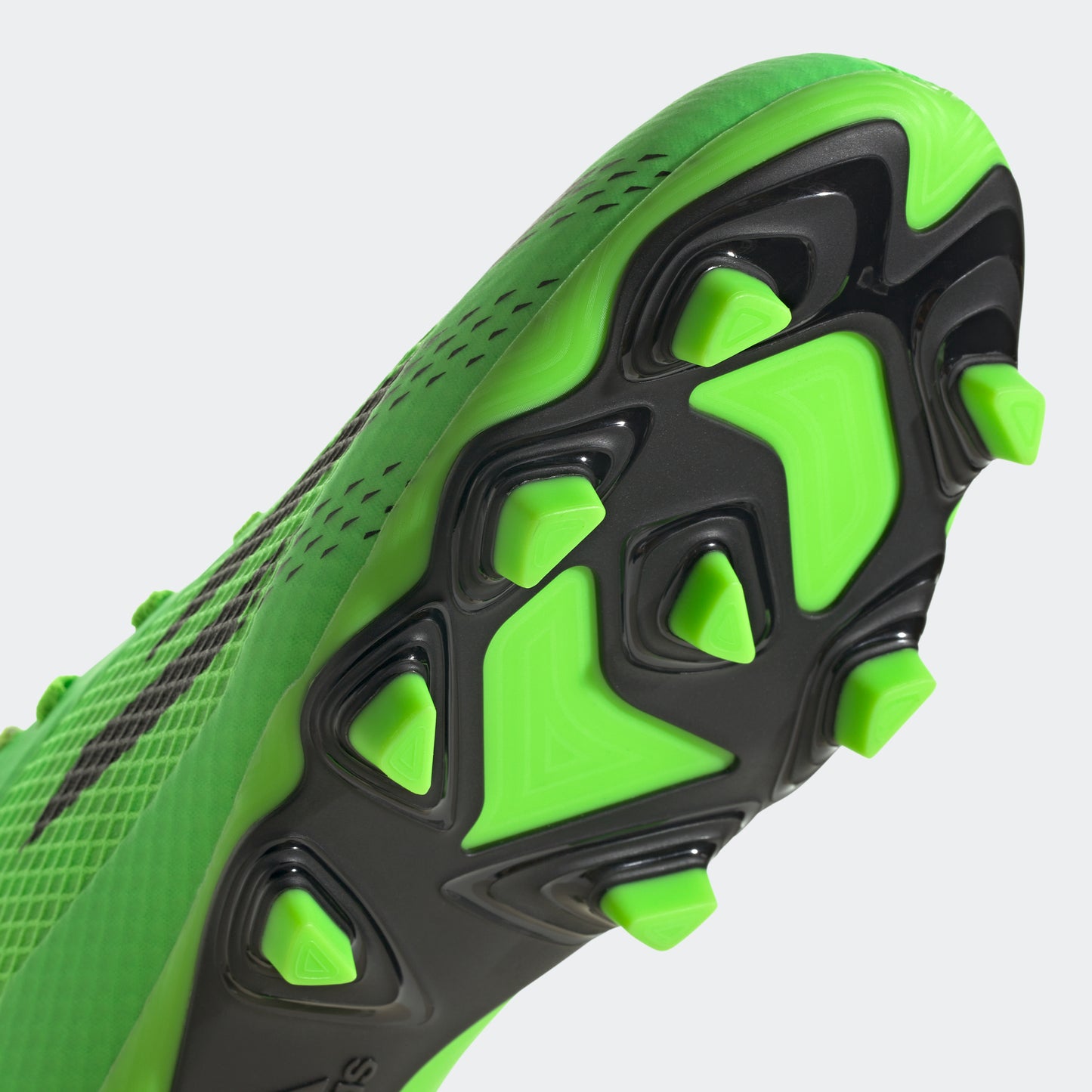 adidas x Speedportal.4 Flexible Ground Soccer Cleats | Black/Green | Unisex