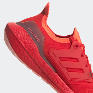adidas Ultraboost 22 Shoes | Vivid Red/Turbo | Men's
