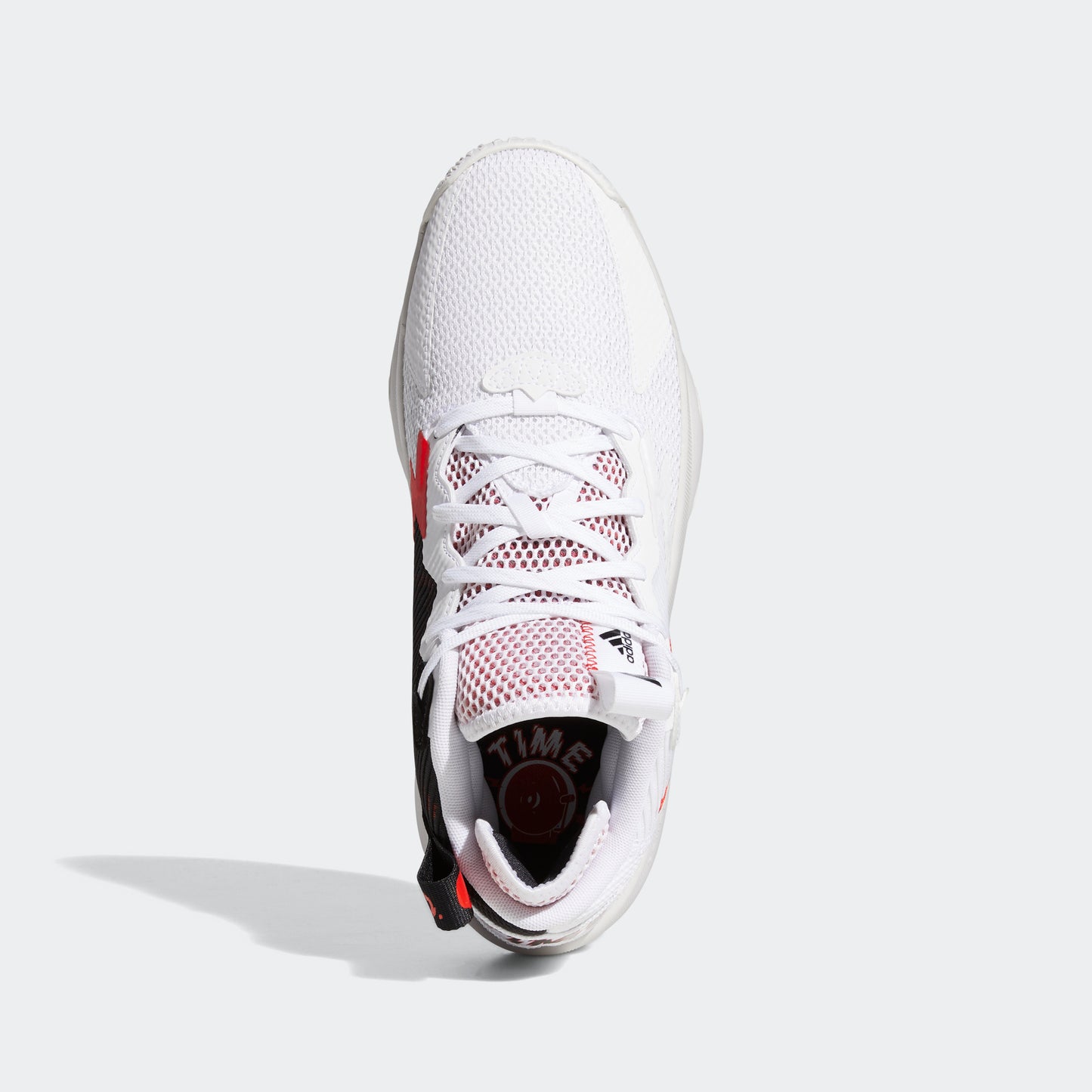 adidas Originals DAME 8 Shoes | White-Red | Unisex