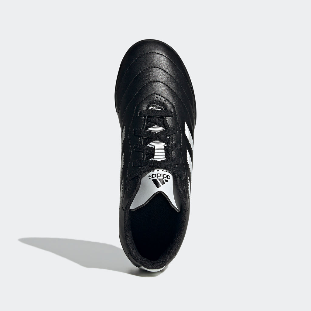 adidas Goletto VIII Turf Shoes | Core Black/Cloud White | Kid's