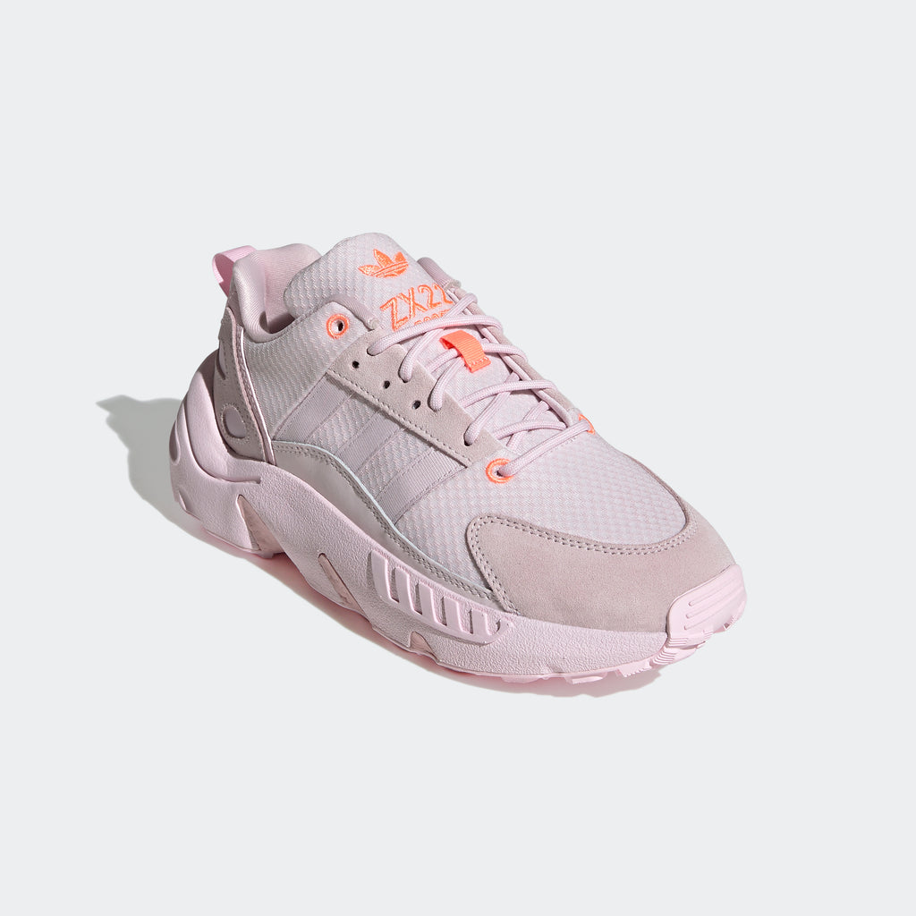 puenting Puntualidad cisne adidas ZX 22 Boost Shoes | Pink | Women's | stripe 3 adidas