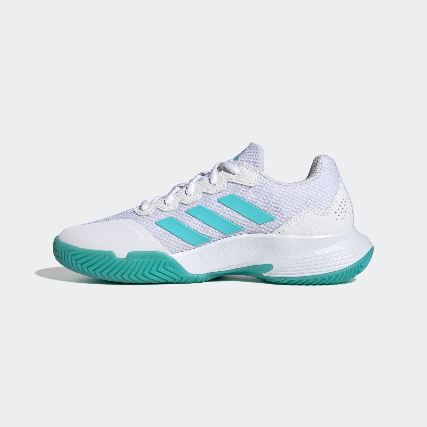 adidas Game Court 2 Tennis Shoes | White/Blue | Women's