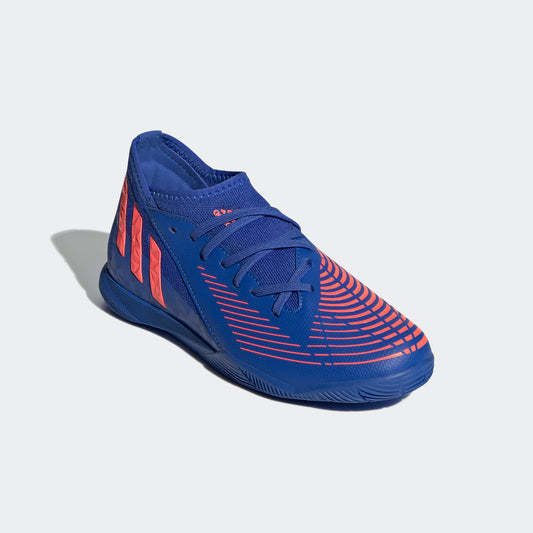 adidas Jr. PREDATOR EDGE.3 Indoor Soccer Shoes | Hi-Res Blue | Unisex