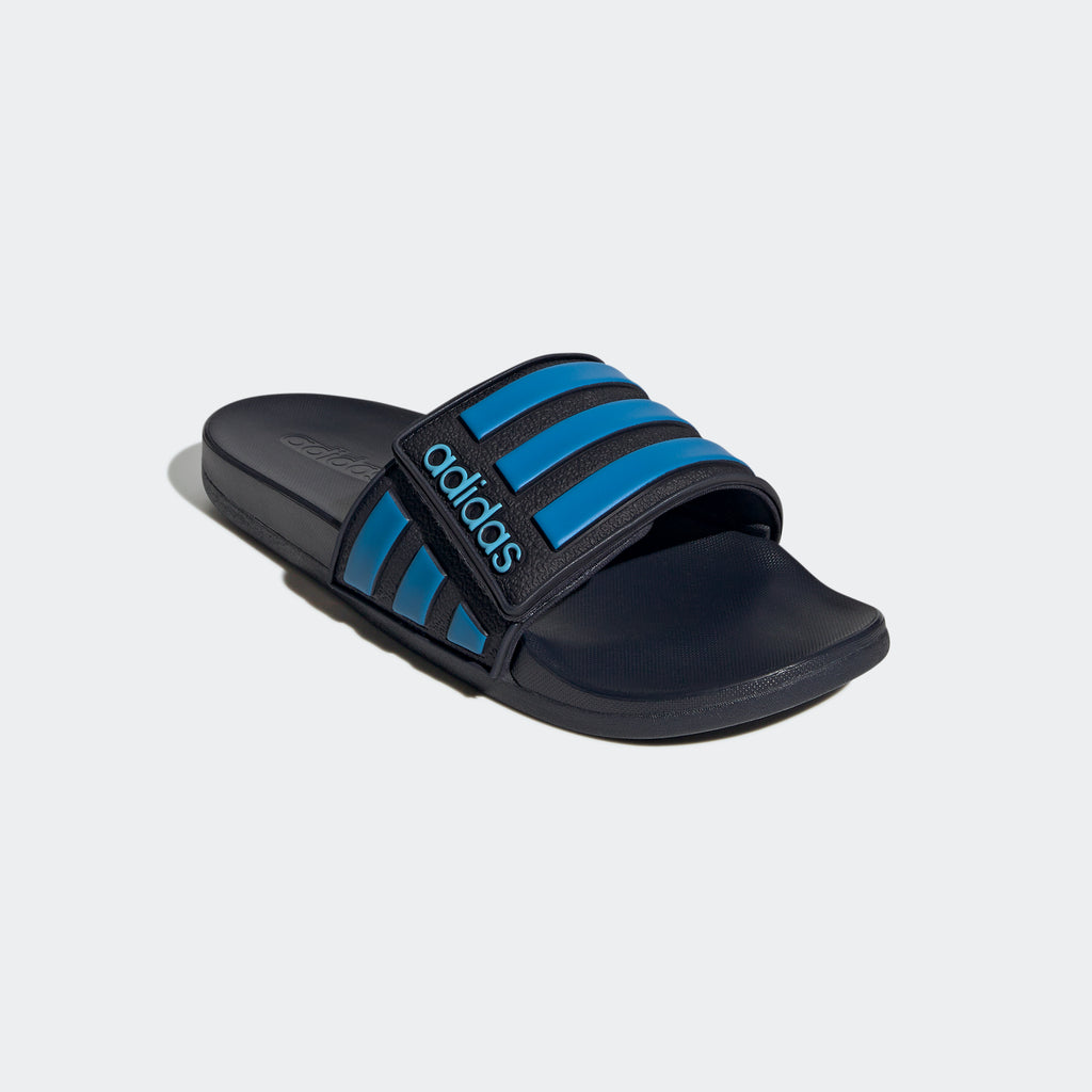 Fordampe Mor brændt adidas Adilette Comfort Slides | Blue/Black | Men's | stripe 3 adidas