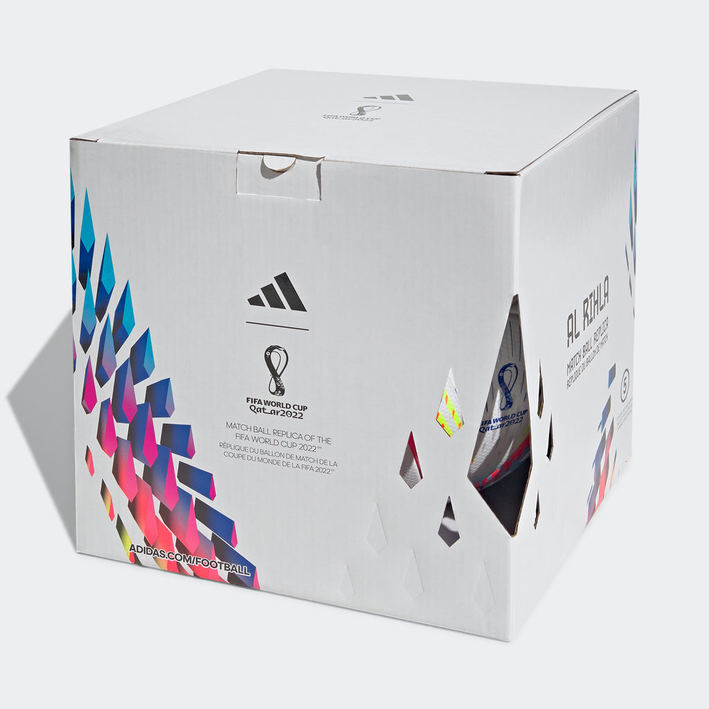 adidas AL RIHLA LEAGUE Soccer - White | stripe 3 adidas