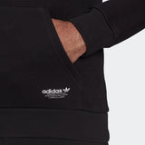 adidas Originals TREFOIL PIXELATED Hoodie | Black | Men's