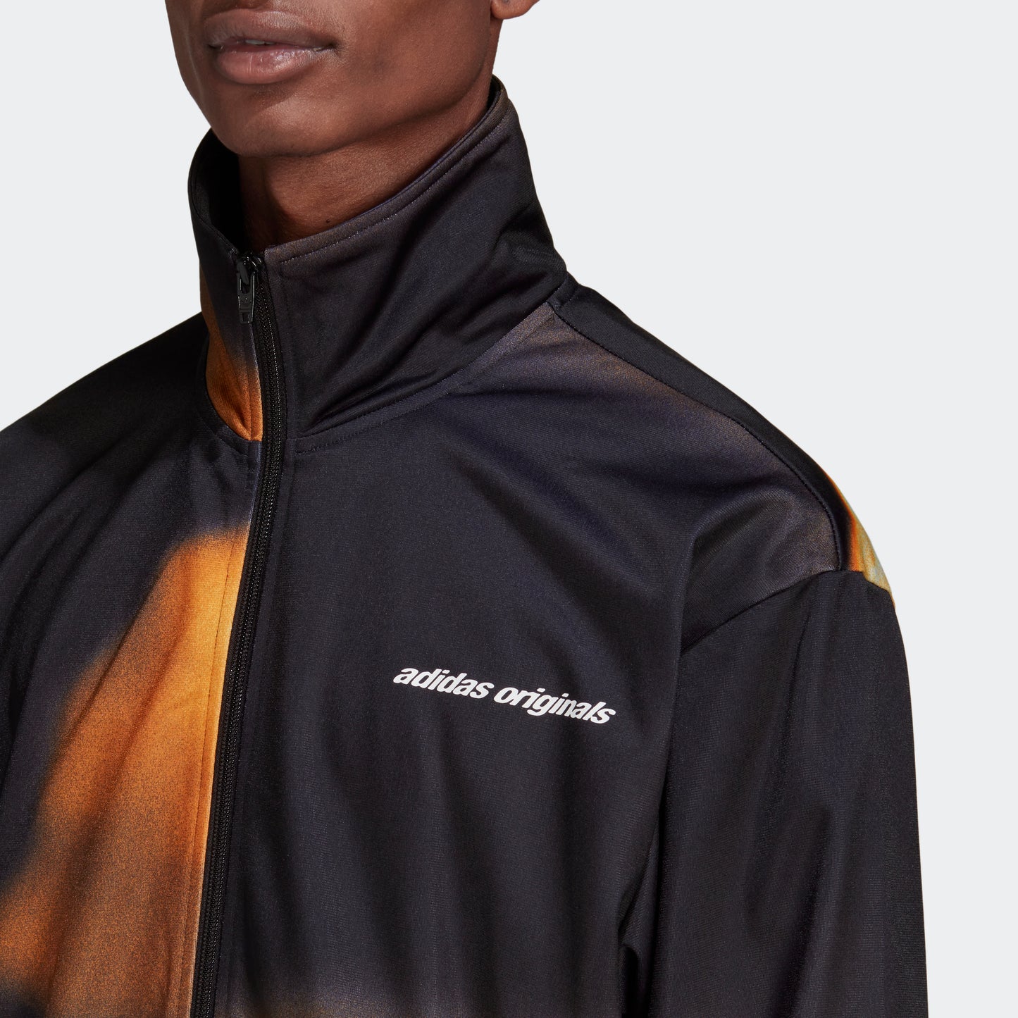 adidas Originals YUNG Z Graphic Track Top - Black Multicolor | Men's