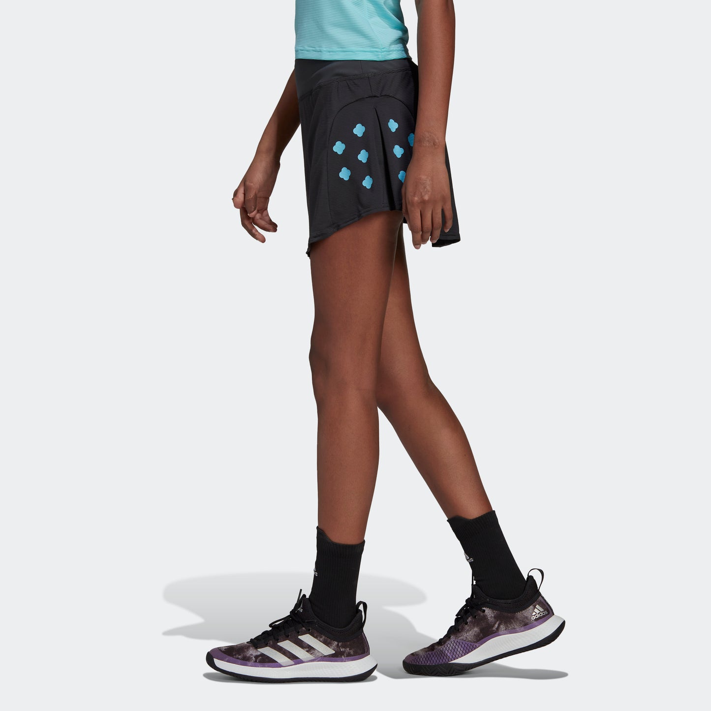 adidas PARIS MATCH Tennis Skirt | Carbon | Women's