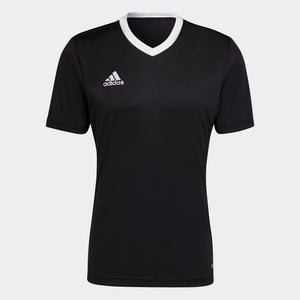 adidas ENTRADA 22 Soccer Jersey | Black | Men's