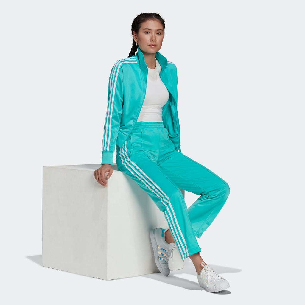 adidas Originals ADICOLOR CLASSICS FIREBIRD Top Mint Women's | stripe 3 adidas