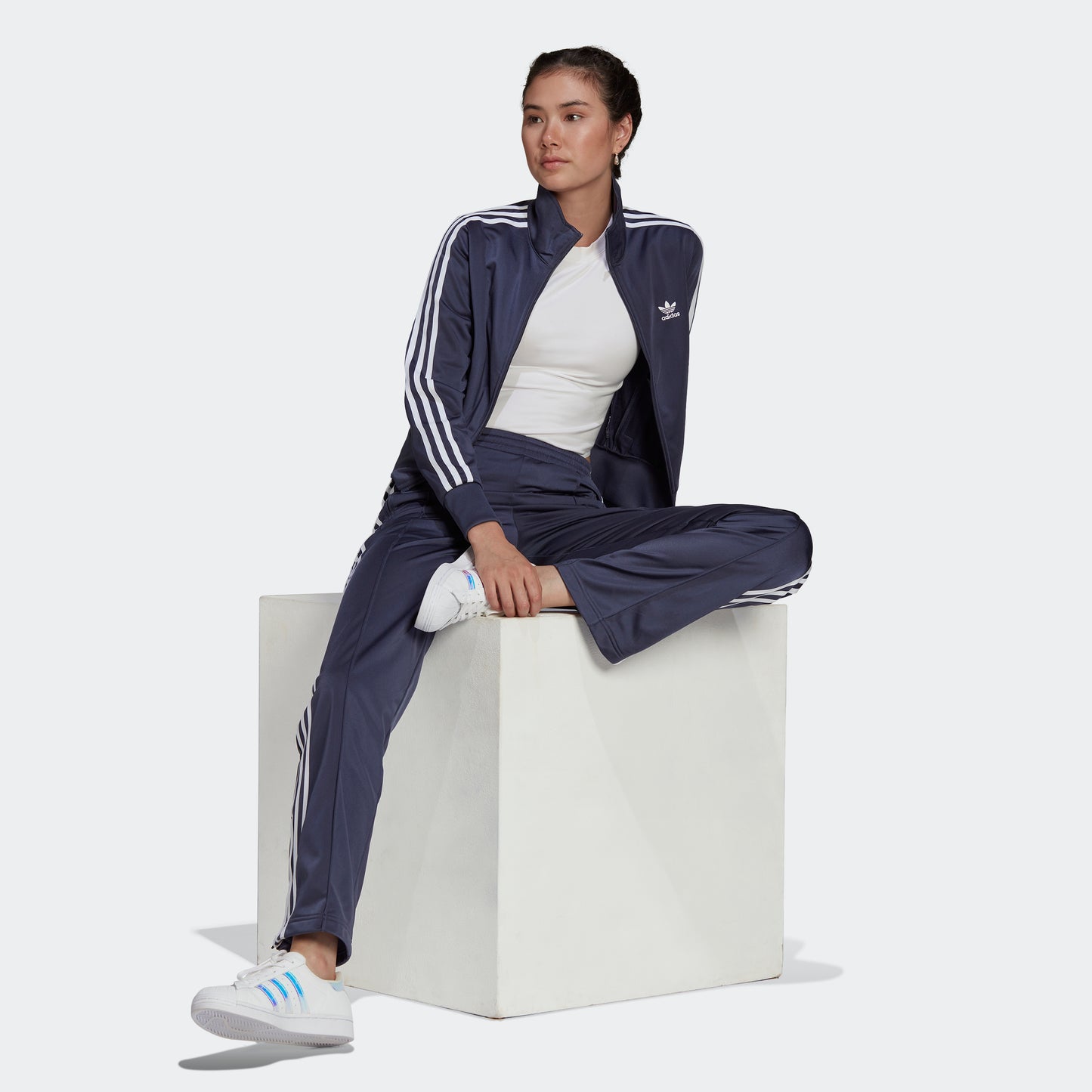 adidas Originals ADICOLOR CLASSICS FIREBIRD Track Top - Shadow Blue | Women's