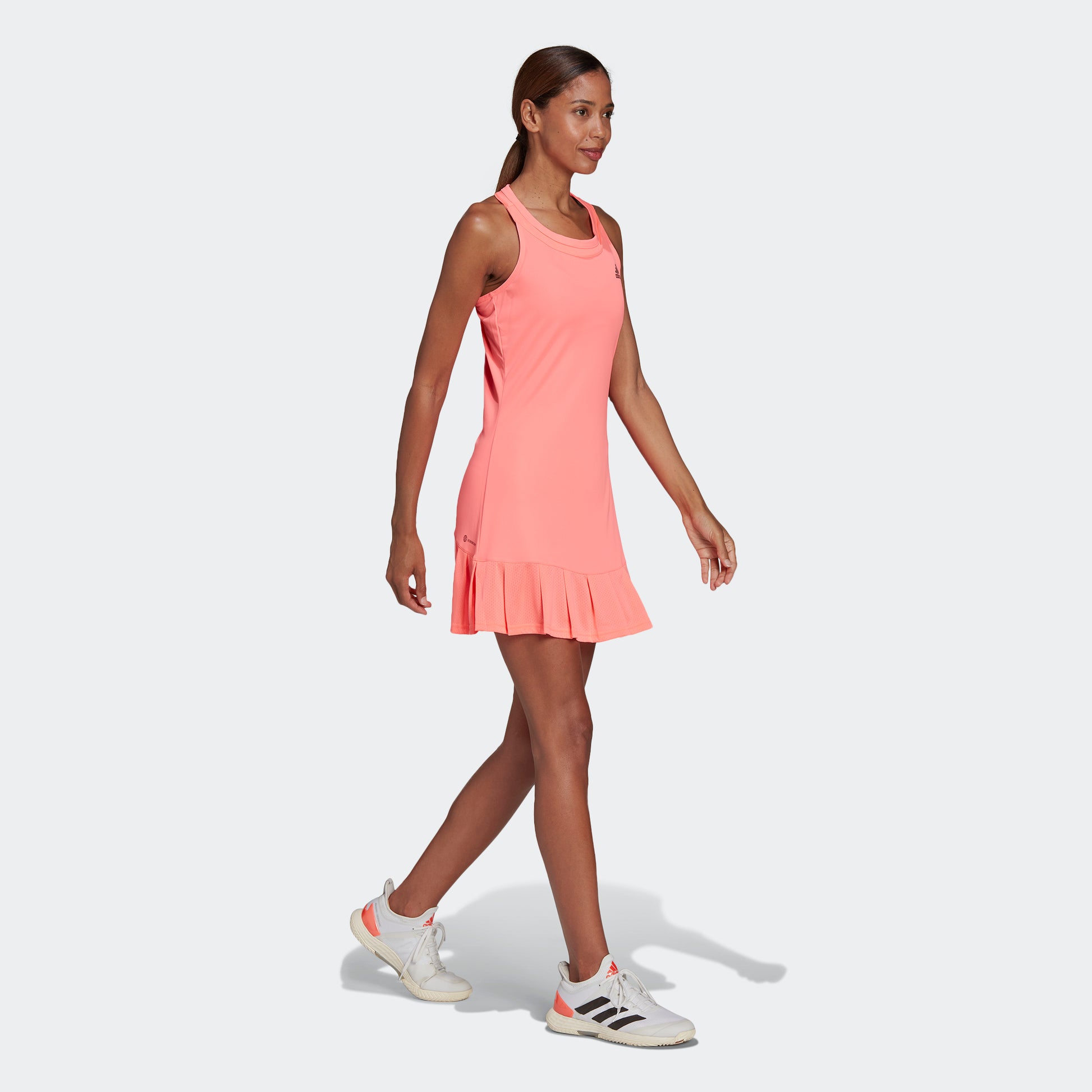 red and grey adidas dress adidas 3 STRIPES DRESS (SLIM) Burgundy Cotton XL