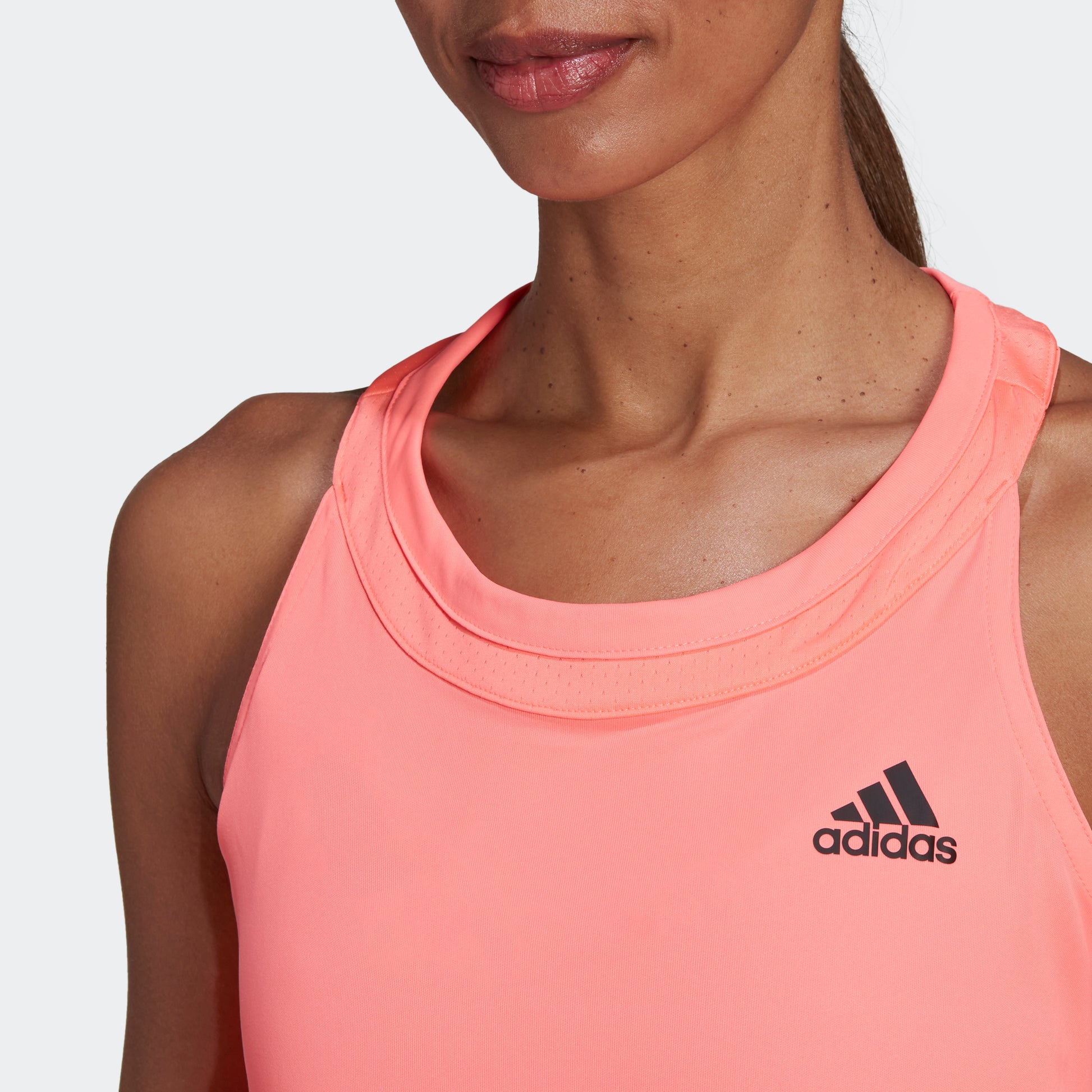 adidas CLUB Tennis Dress | Acid Red stripe 3 adidas adidas CLUB Tennis Dress | Acid Red stripe 3 adidas