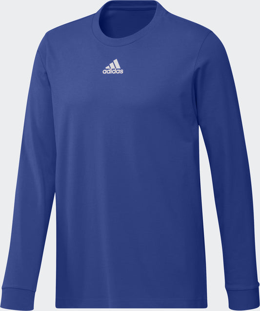 adidas Team Fresh BOS Long Sleeve Shirt | Blue | Men's