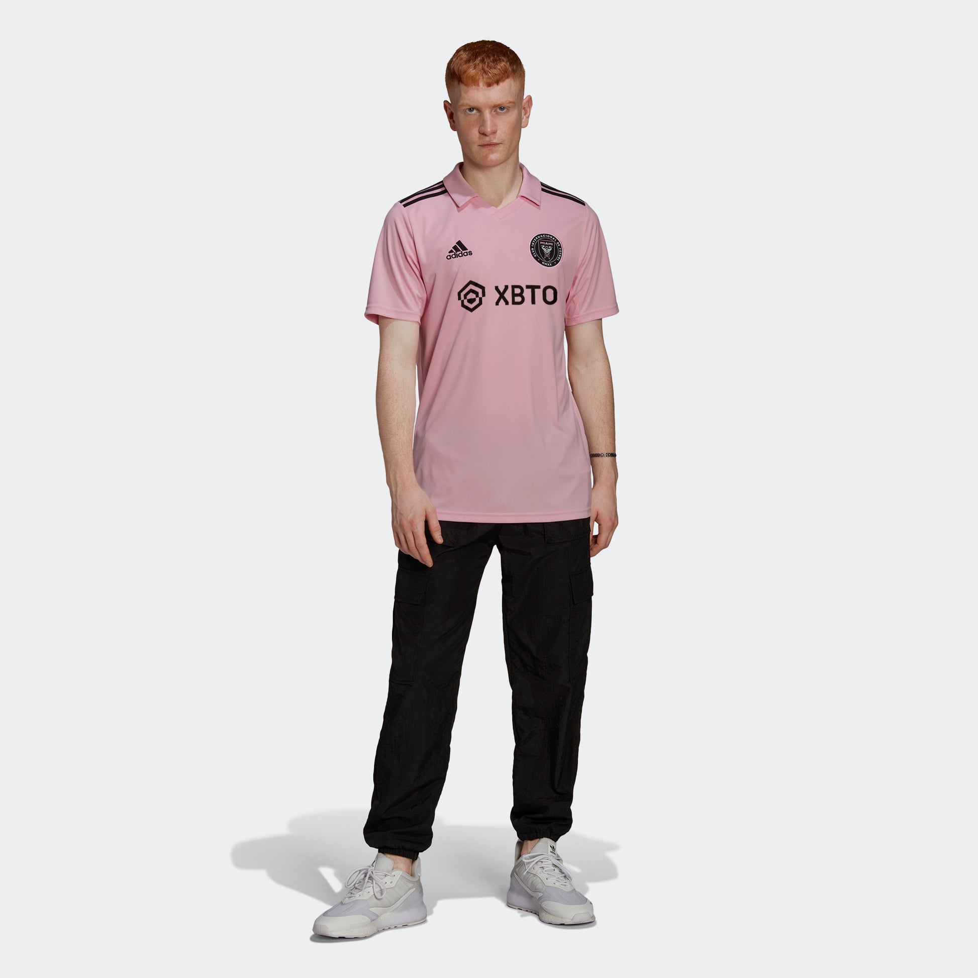 Men's adidas Pink Inter Miami CF 2022 The Heart Beat Kit Authentic Blank  Jersey