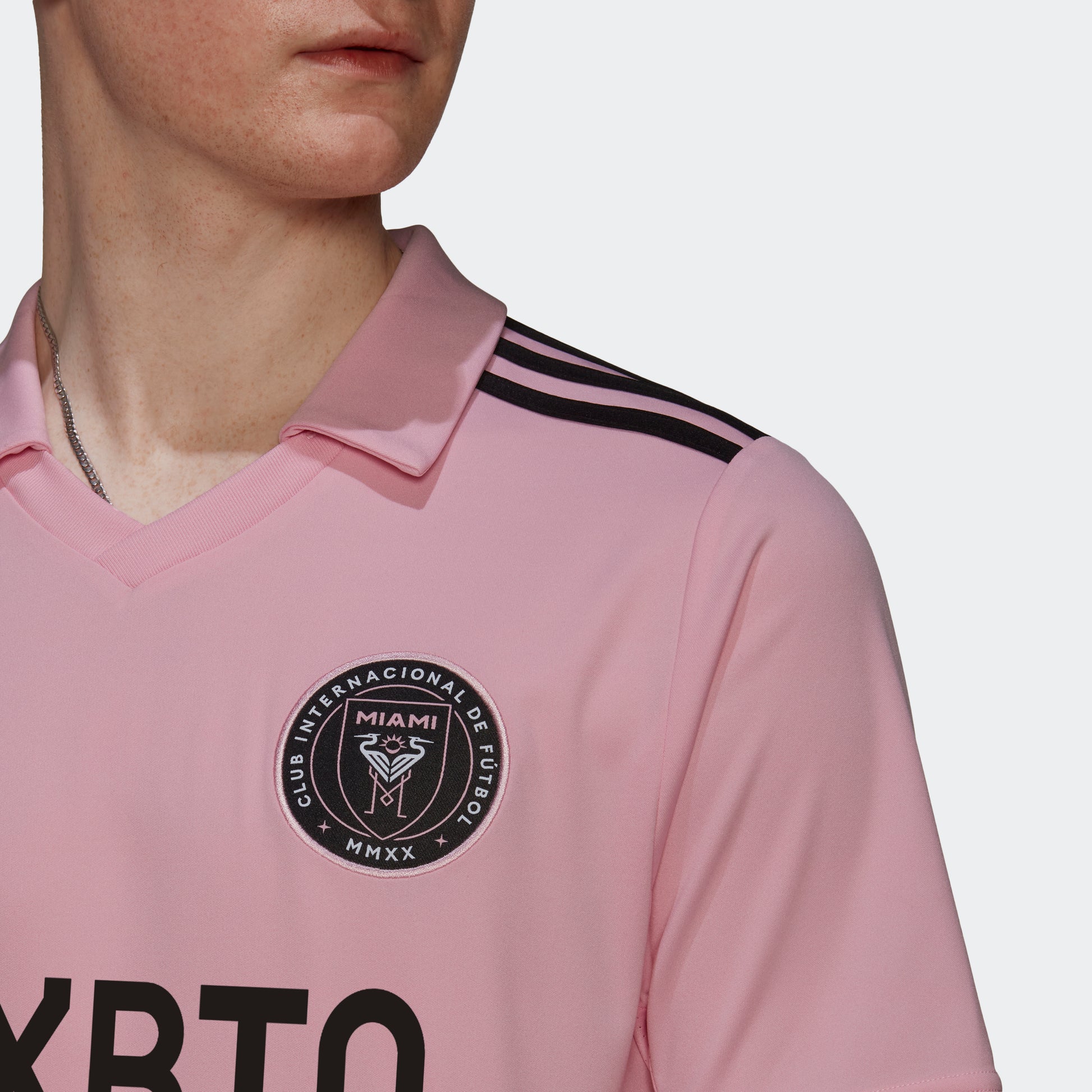Men's adidas Pink Inter Miami CF 2022 The Heart Beat Kit Authentic Blank  Jersey