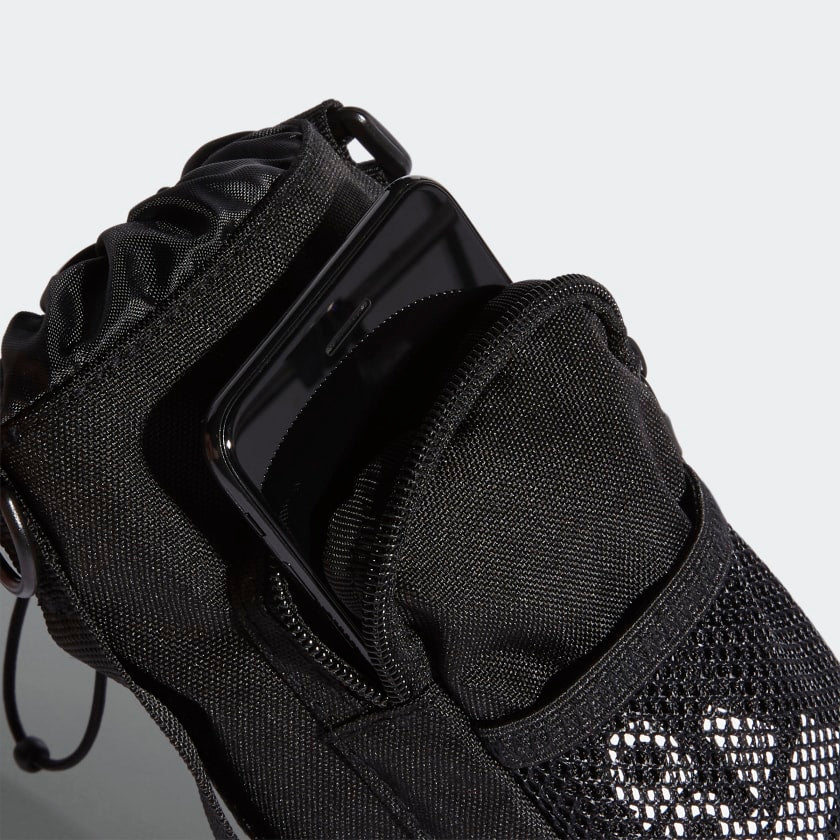 adidas drawstring backpack with water bottle holder adidas Hydration Crossbody Bag Black