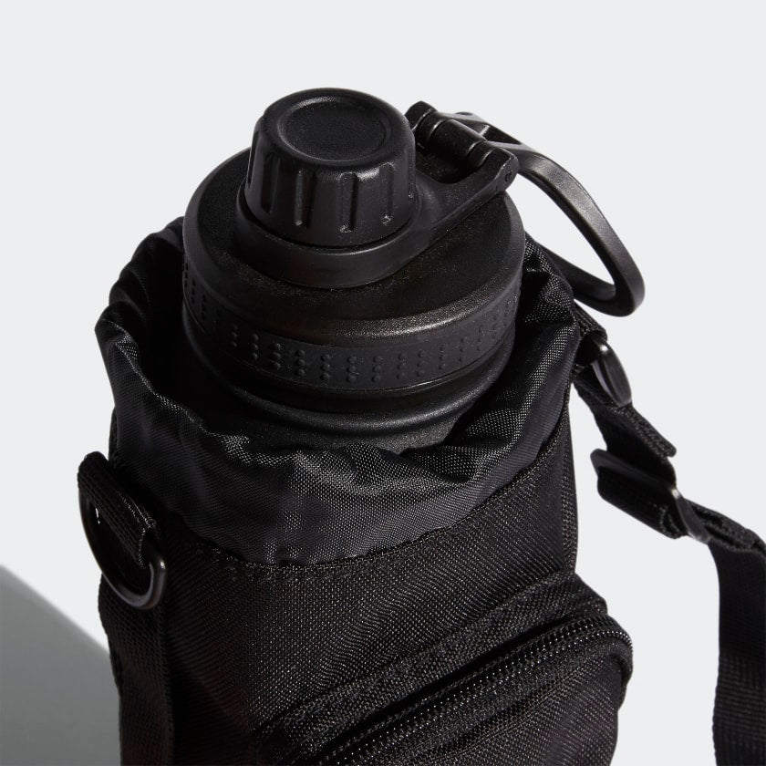 adidas HYDRATION CROSSBODY Water Bottle Bag | Black