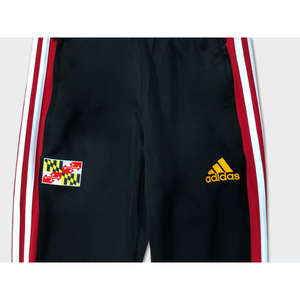 adidas MI TEAM18 Custom Maryland Track Pants | Black-Red-Gold | Men's