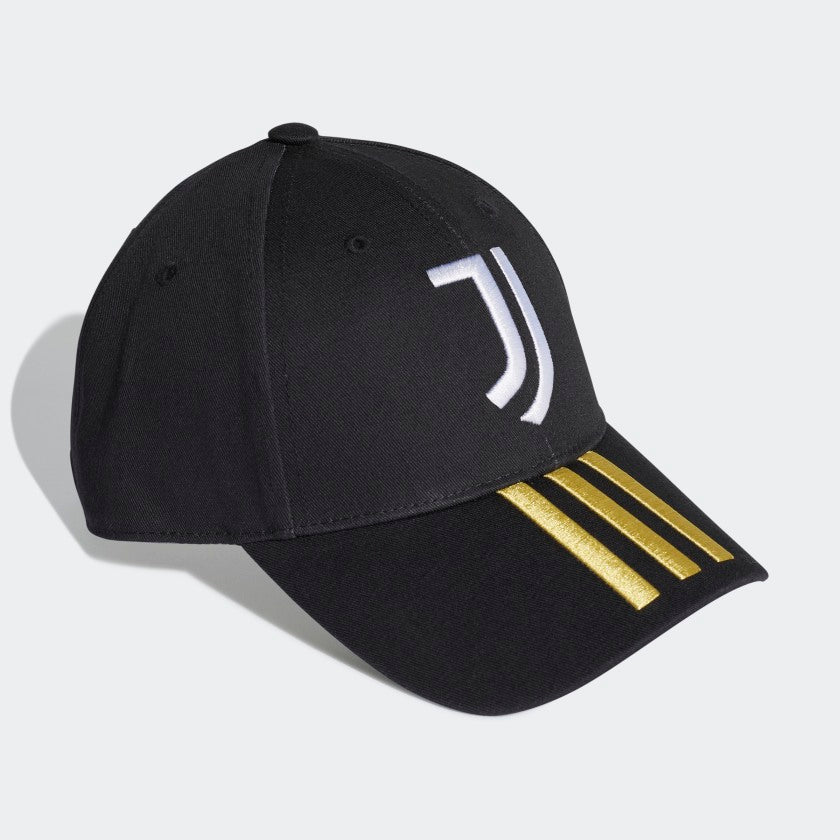 adidas JUVENTUS Adjustable Baseball Cap | Black-Gold | Men's
