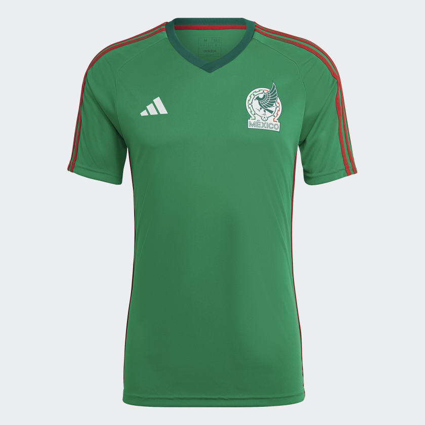 in beroep gaan logo sla adidas Mexico Home Fan Shirt | Green | Men's | stripe 3 adidas