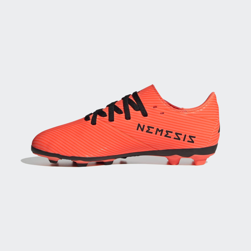 adidas Jr. NEMEZIZ 19.4 Flexible Ground Soccer Cleats | Signal Coral | Unisex