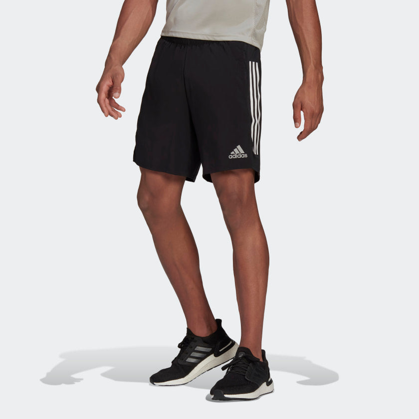 adidas OWN THE RUN 5-Inch Shorts Black Men's – stripe adidas