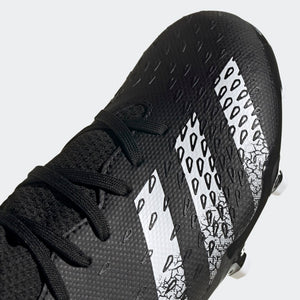 adidas Jr. PREDATOR FREAK.3 Firm Ground Soccer Cleats | Black | Unisex
