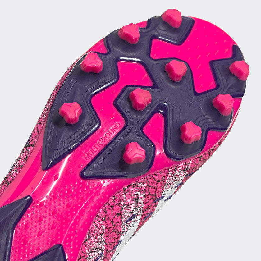 adidas PREDATOR FREAK.3 Multi-Ground Soccer Cleats | Black-Pink