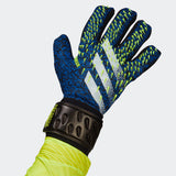 adidas PREDATOR LEAGUE Soccer Goalkeeper Gloves | Blue-Green
